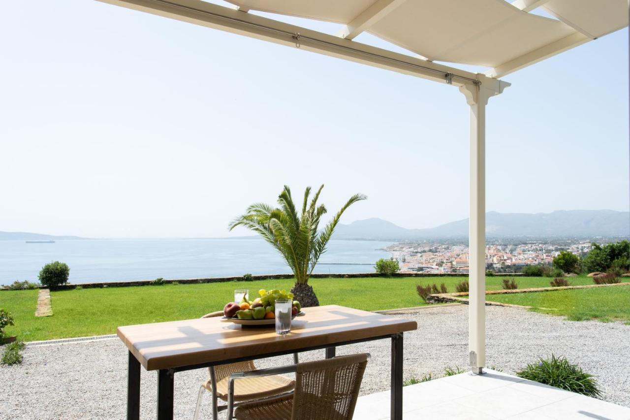 Villa Itis - Elegant Ground Floor Suite With Terrace & Great View Neapoli Voion Exterior photo