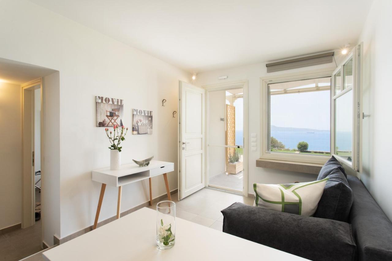 Villa Itis - Elegant Ground Floor Suite With Terrace & Great View Neapoli Voion Exterior photo